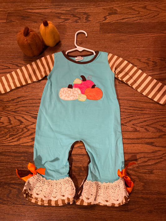 Pumpkin Friends Romper