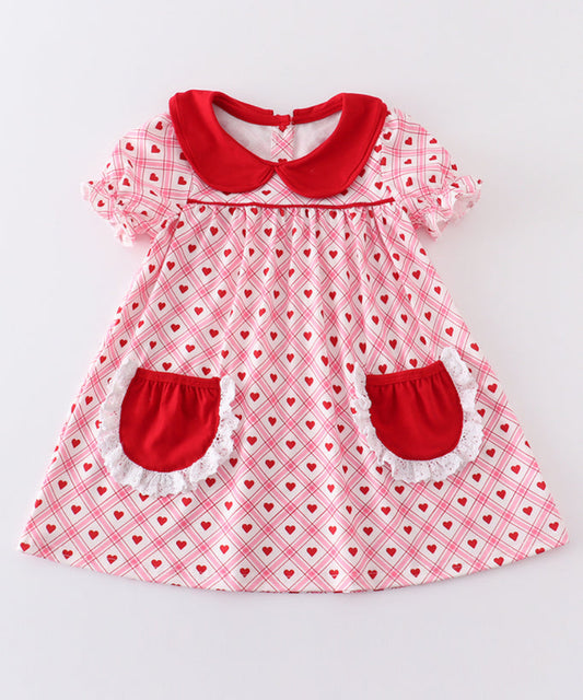 Red Heart Dress