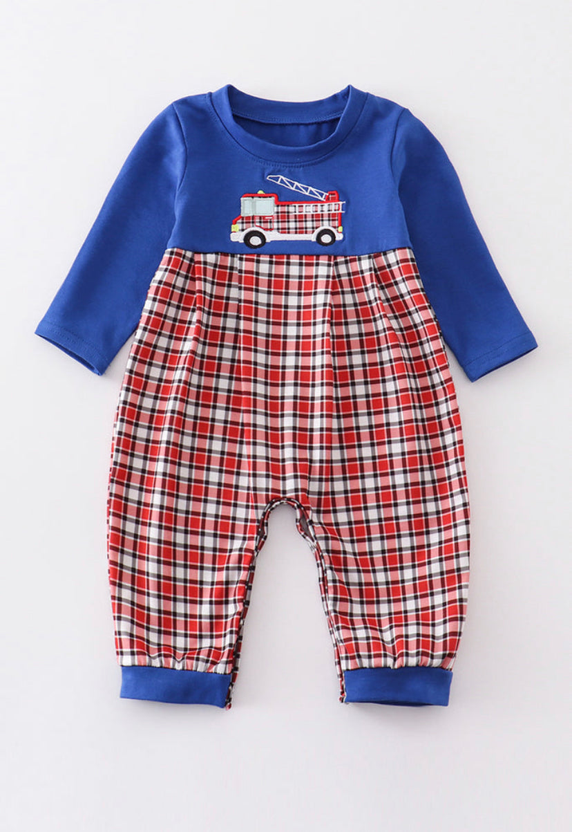 Fire Truck Romper