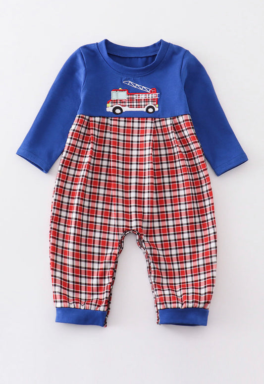 Fire Truck Romper