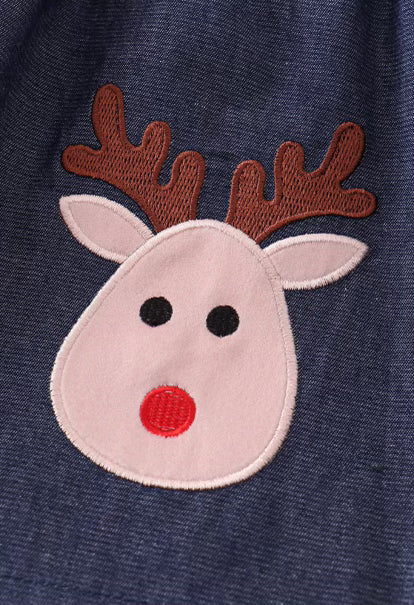 Ruffle Rudolph 2 Piece Dress