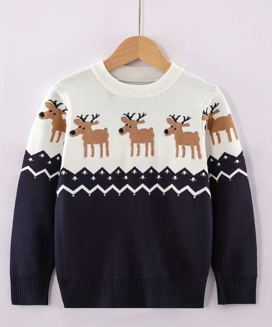 Prancing Reindeer Sweater