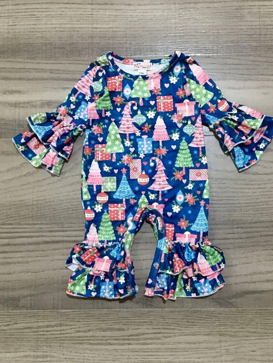 Trees & Presents Romper