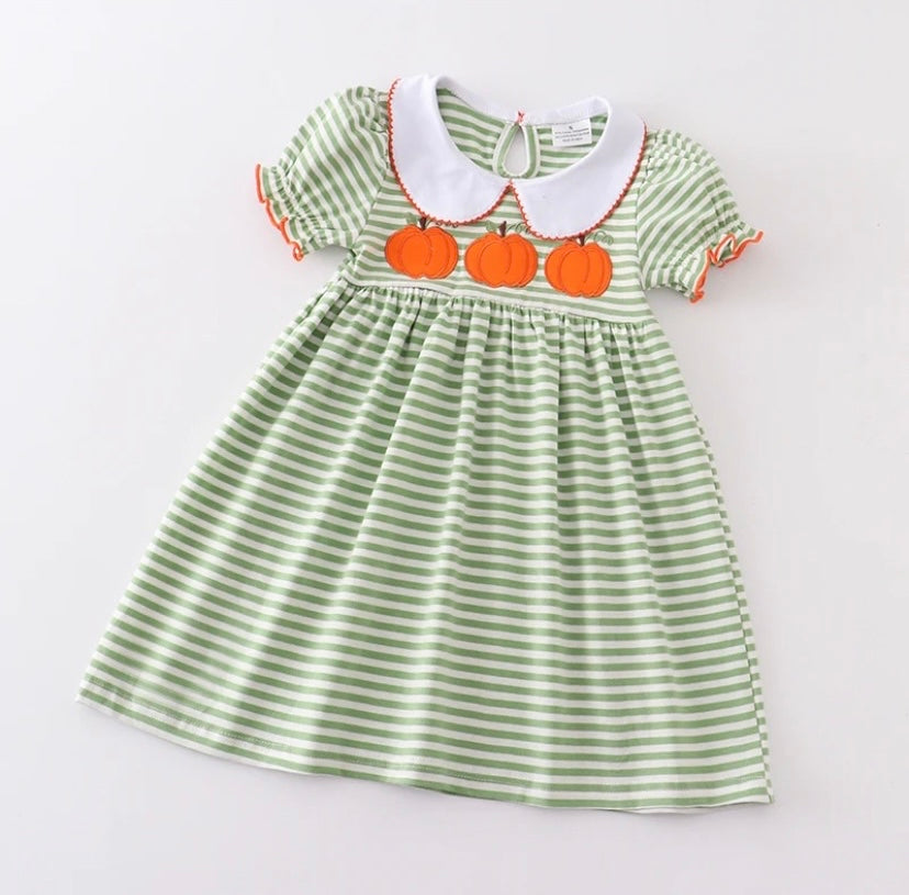 Striped Pumpkin Dress