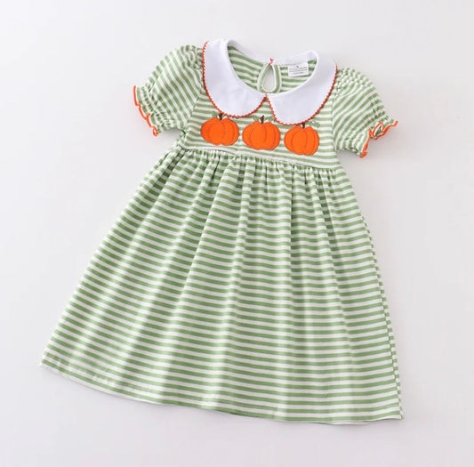 Striped Pumpkin Dress