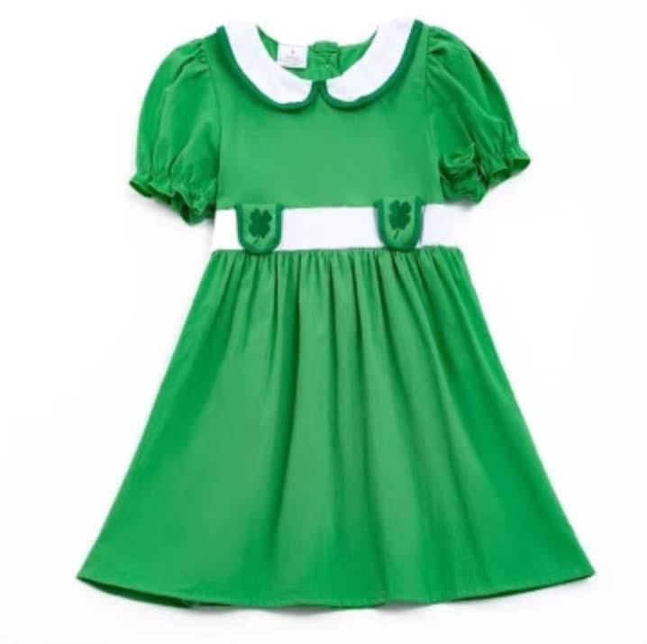 Shamrock Collard Dress