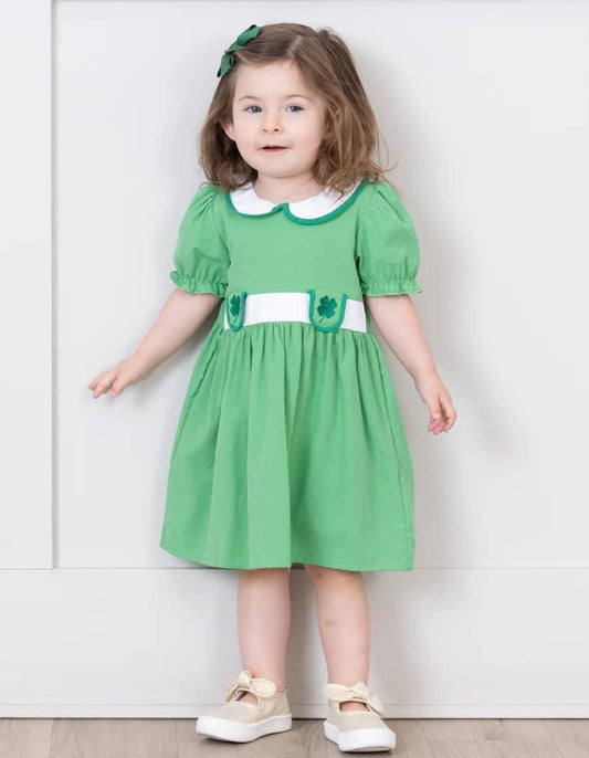 Shamrock Collard Dress