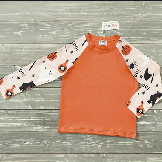 Witchy Vibes Boys Long Sleeve