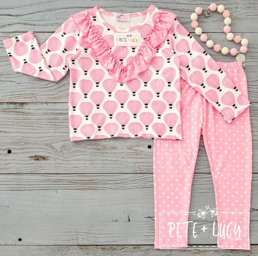 Hot Air Ballon 2 Piece Set